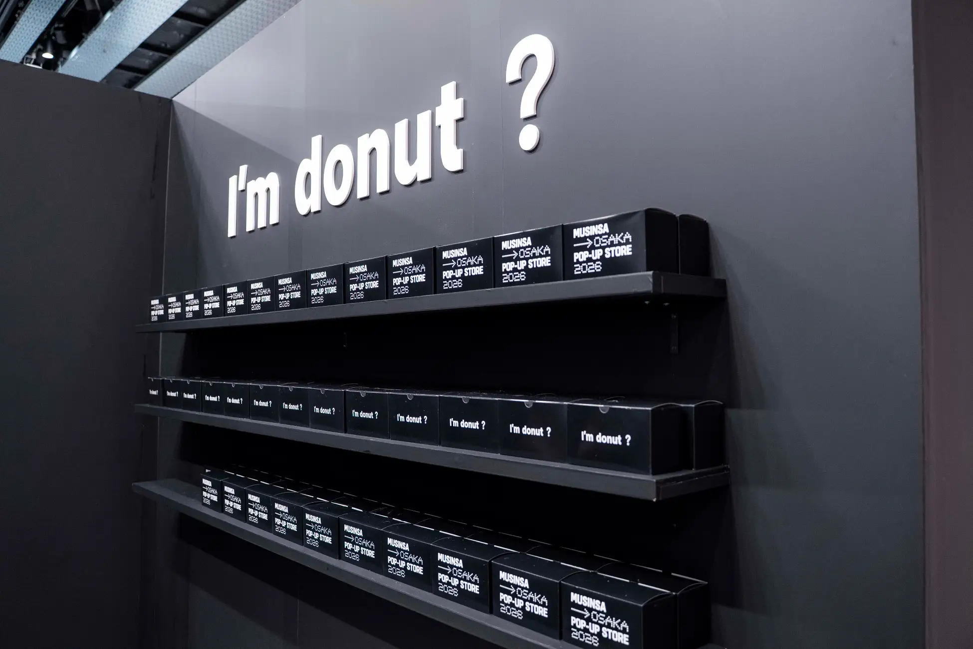 会場に登場したI’m donut？のブース