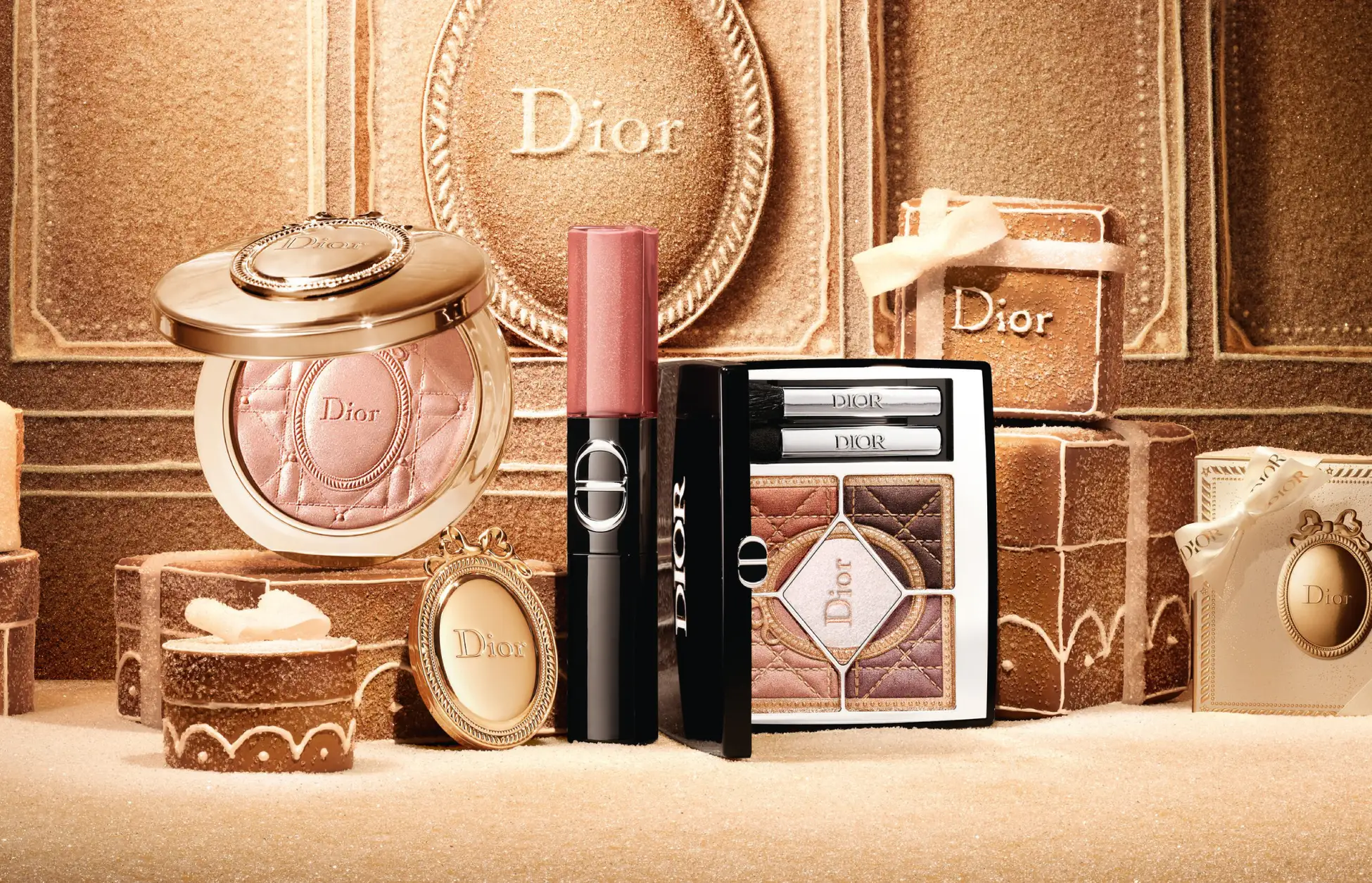 Dior ホリデー コレクション 2026 シナモン グレイズの公式ビジュアル