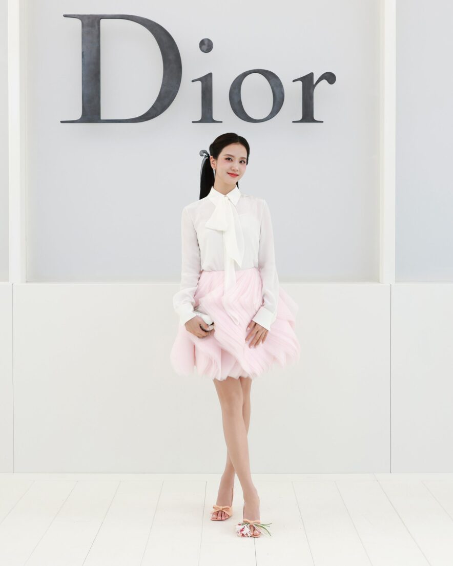 Diorの2027年サマーショーに来場したジス