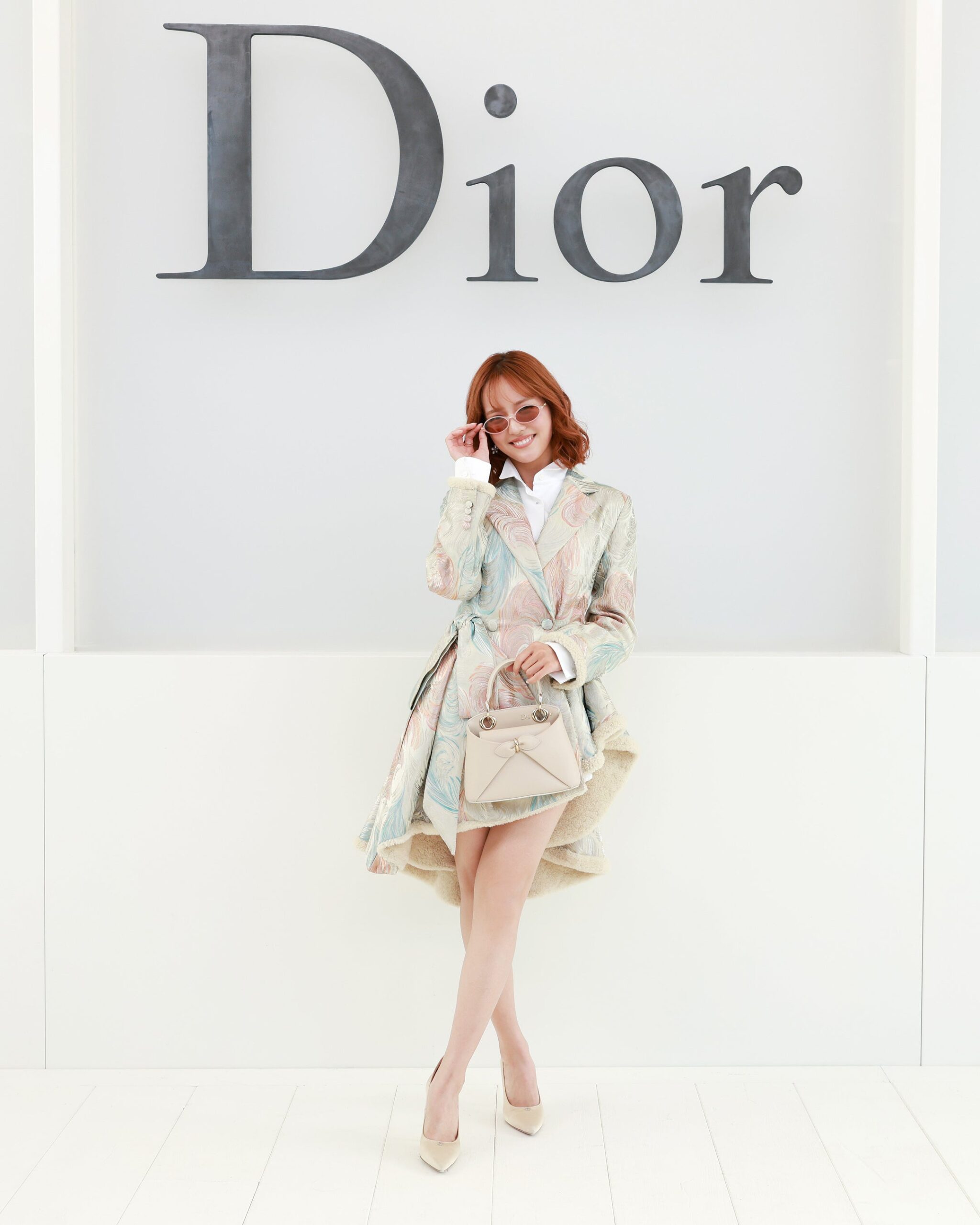 Diorのショーに来場したXGのJURIA