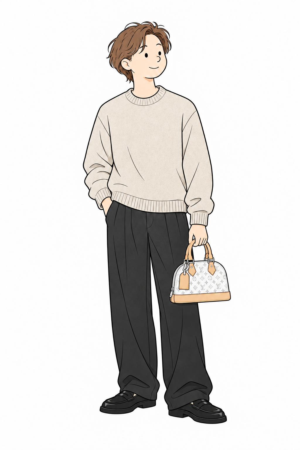 編集部によるスタイリング提案イラスト