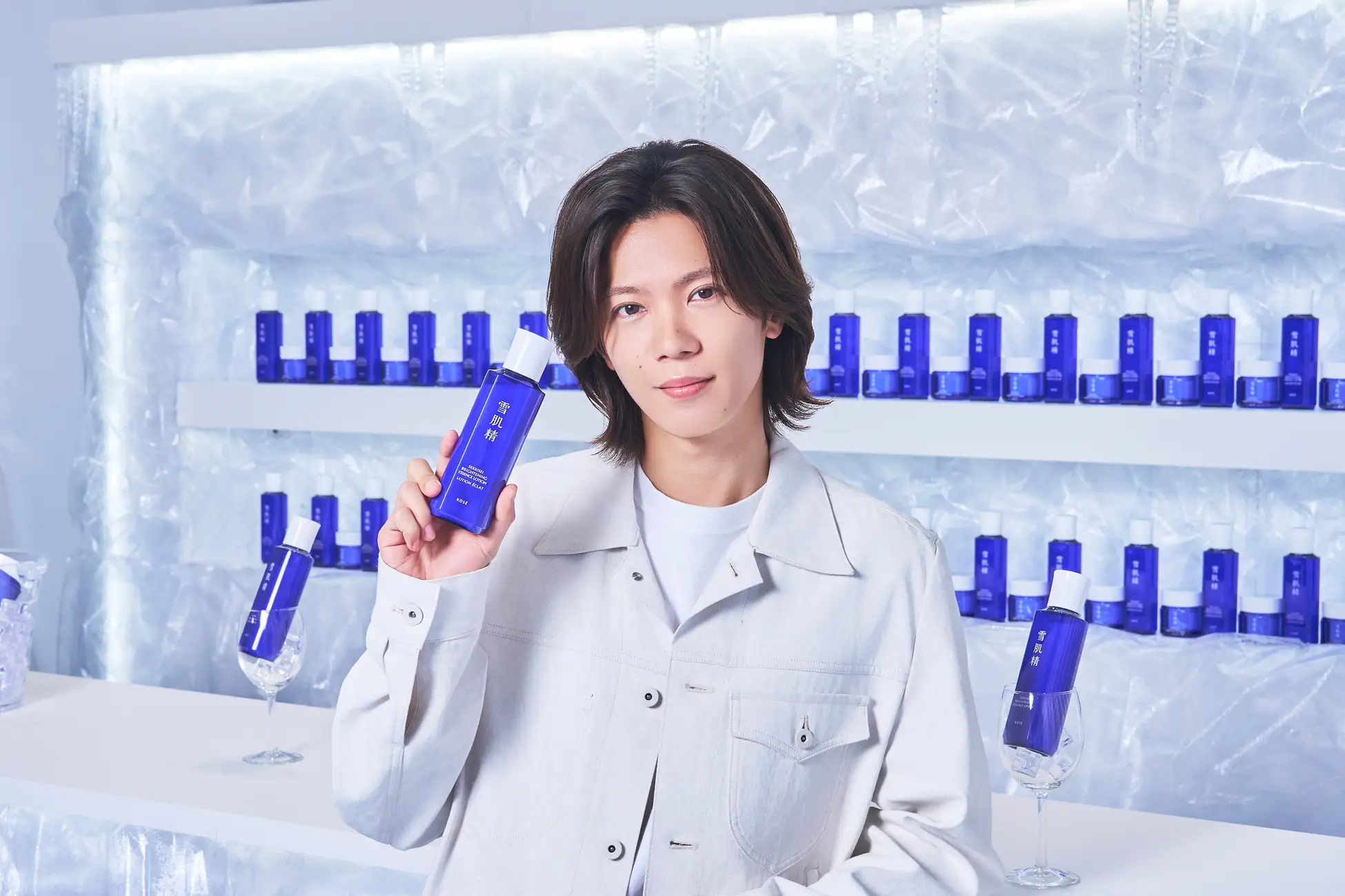 【2026年7月1日(水)〜8月31日(月)】Number_iが訪れた、銀座「雪肌精」の涼やかな夏空間 写真5