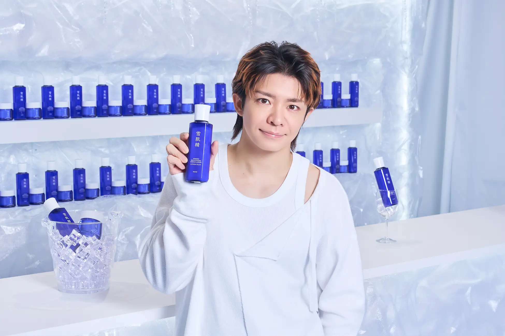 【2026年7月1日(水)〜8月31日(月)】Number_iが訪れた、銀座「雪肌精」の涼やかな夏空間 写真6