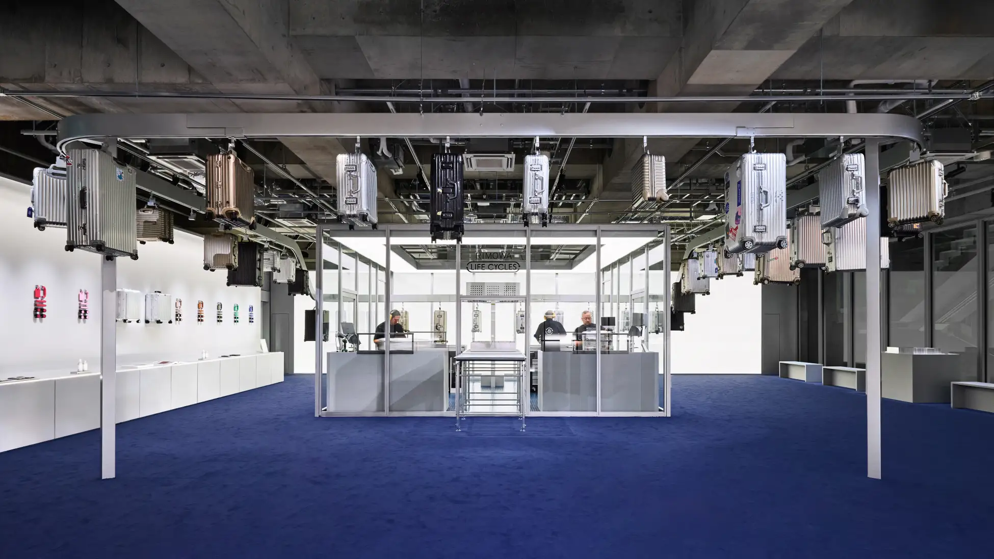 Care Centreの展示