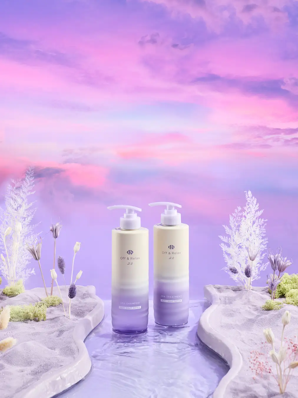 WONBINさんを起用したOff&Relaxのビジュアル